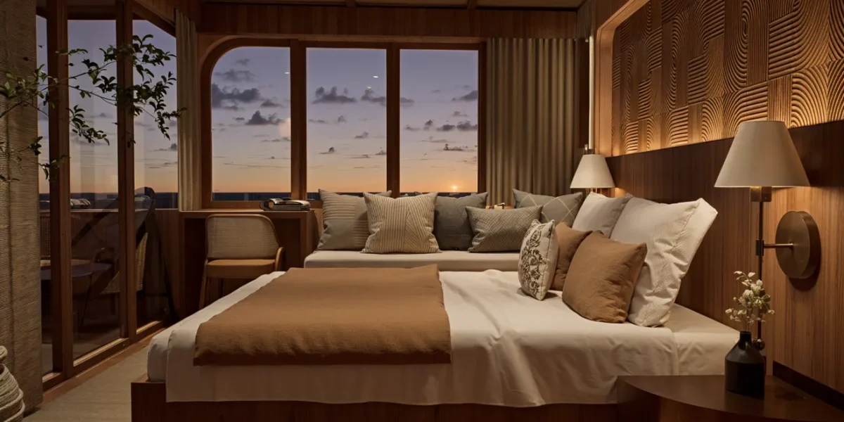 Candi VIP Cabin | Angelica Phinisi Boat Charter | Komodo Luxury