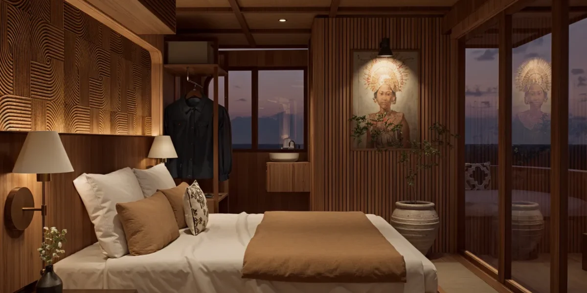 Candi VIP Cabin on Angelica Liveaboard | Boat Charter | Komodo Luxury