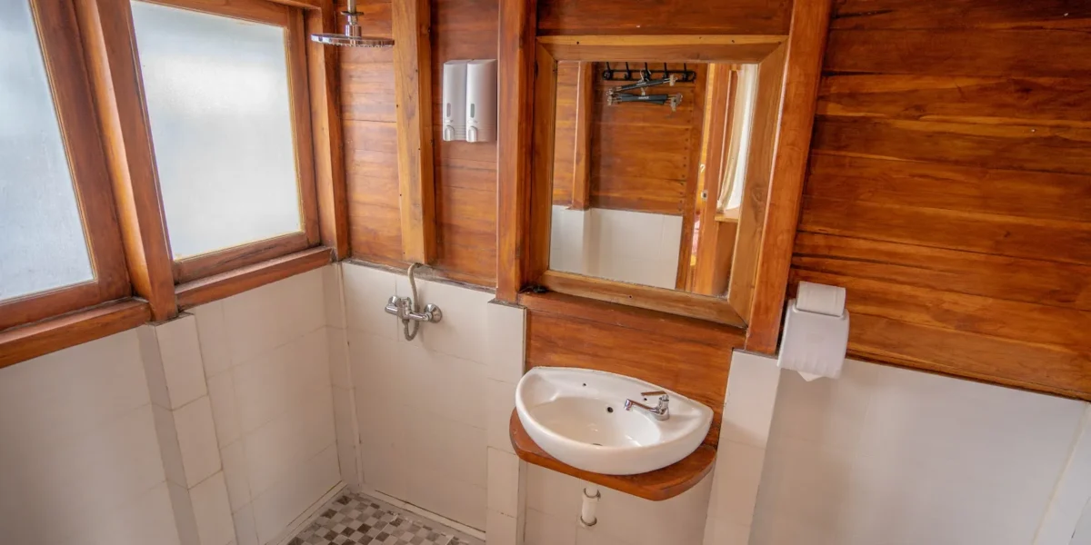 Deluxe Cabin Kanha Loka Bathroom