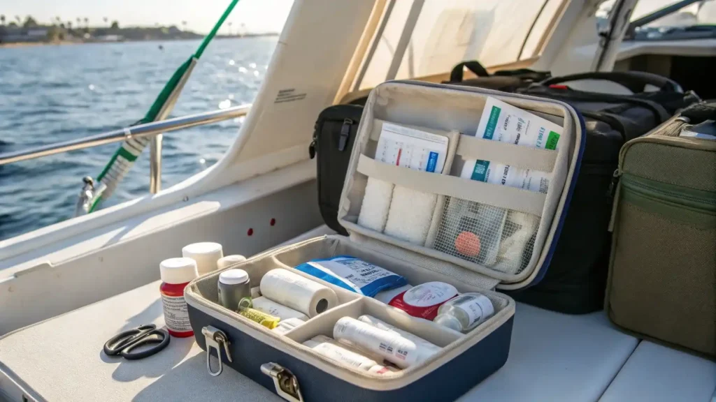 First Aid Kit on Boat | Komodo Luxury