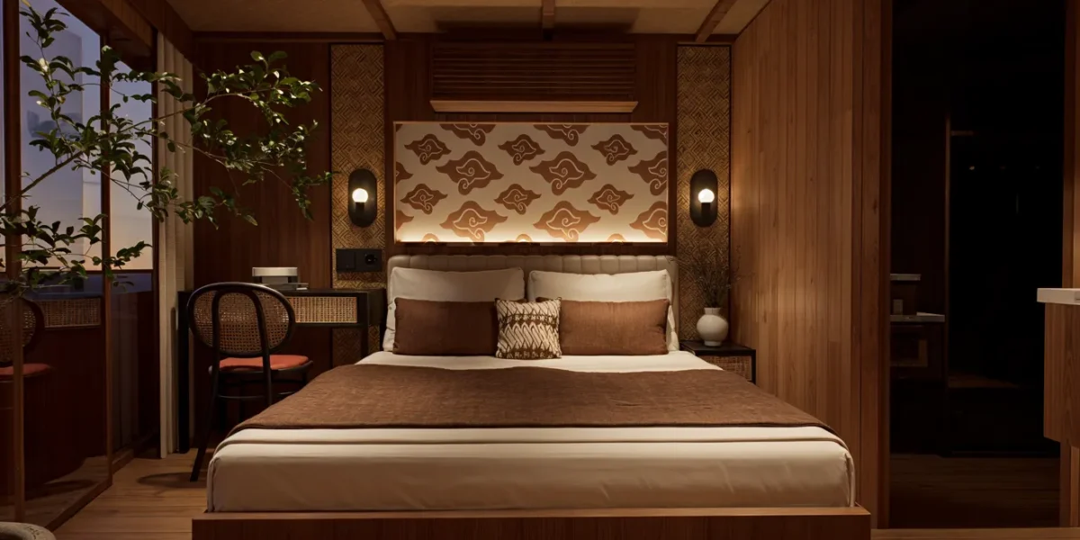 Keris Master Cabin on Angelica Liveaboard | Phinisi Boat Charter