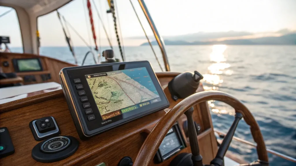 Navigation System on Phinisi | Komodo Luxury