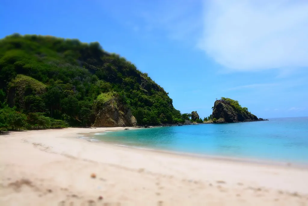 Koka Beach in Maumere | Alor - Maumere Tour Packages | Luxury Phinisi Tour | Komodo Luxury
