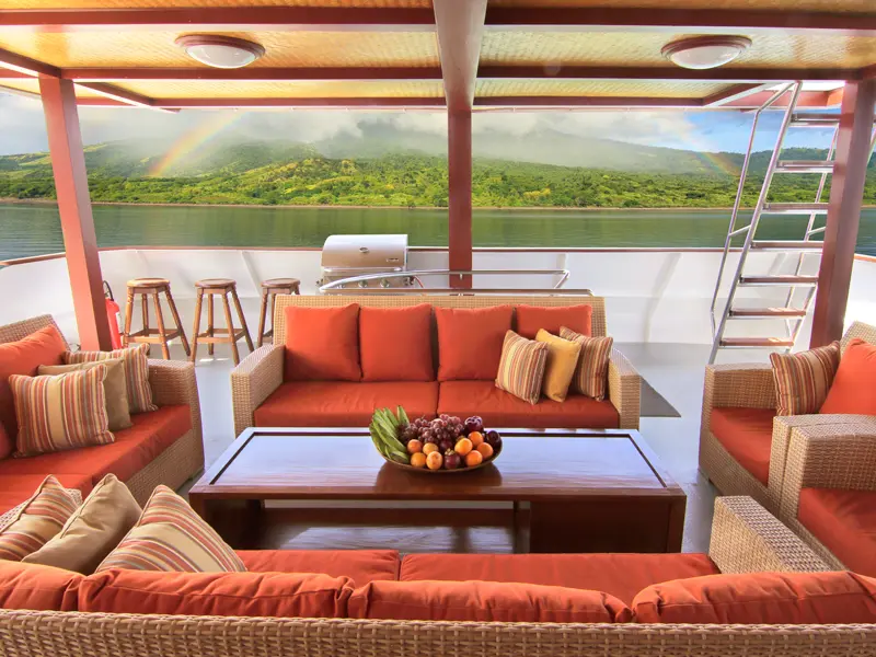 Party Deck on Mermaid I Cruise Voyage Phinisi | Raja Ampat | Komodo Luxury