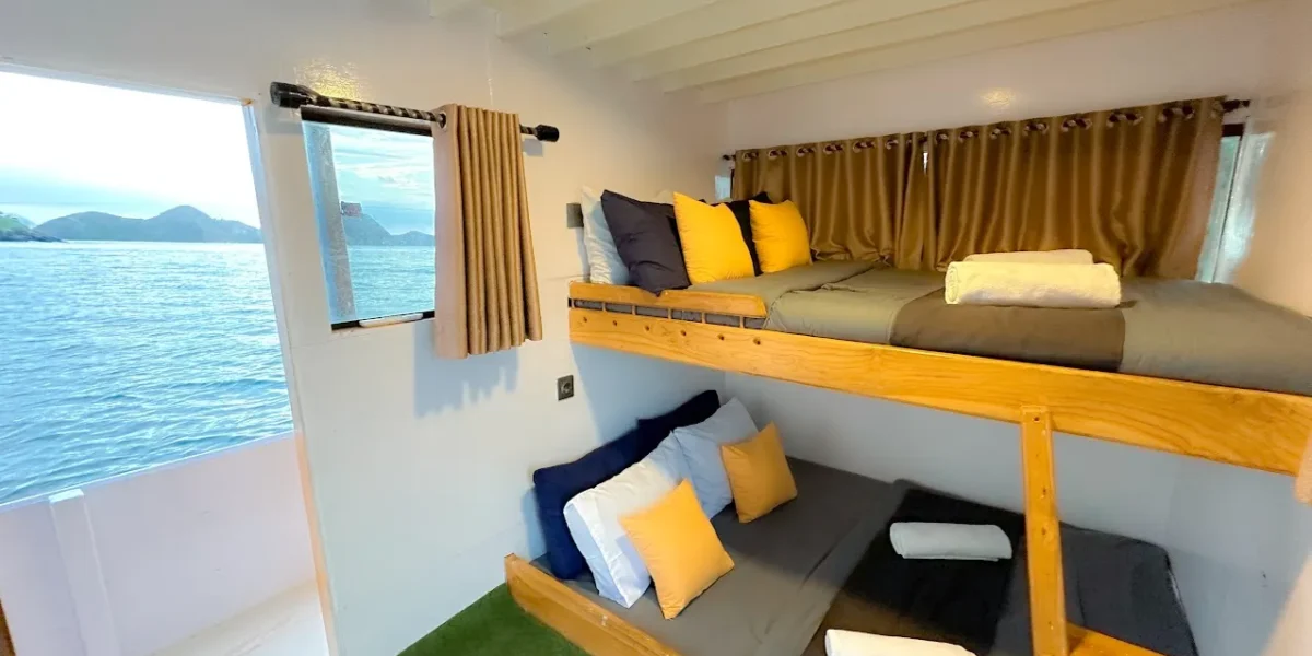 Santemako Phinisi – Deluxe cabin