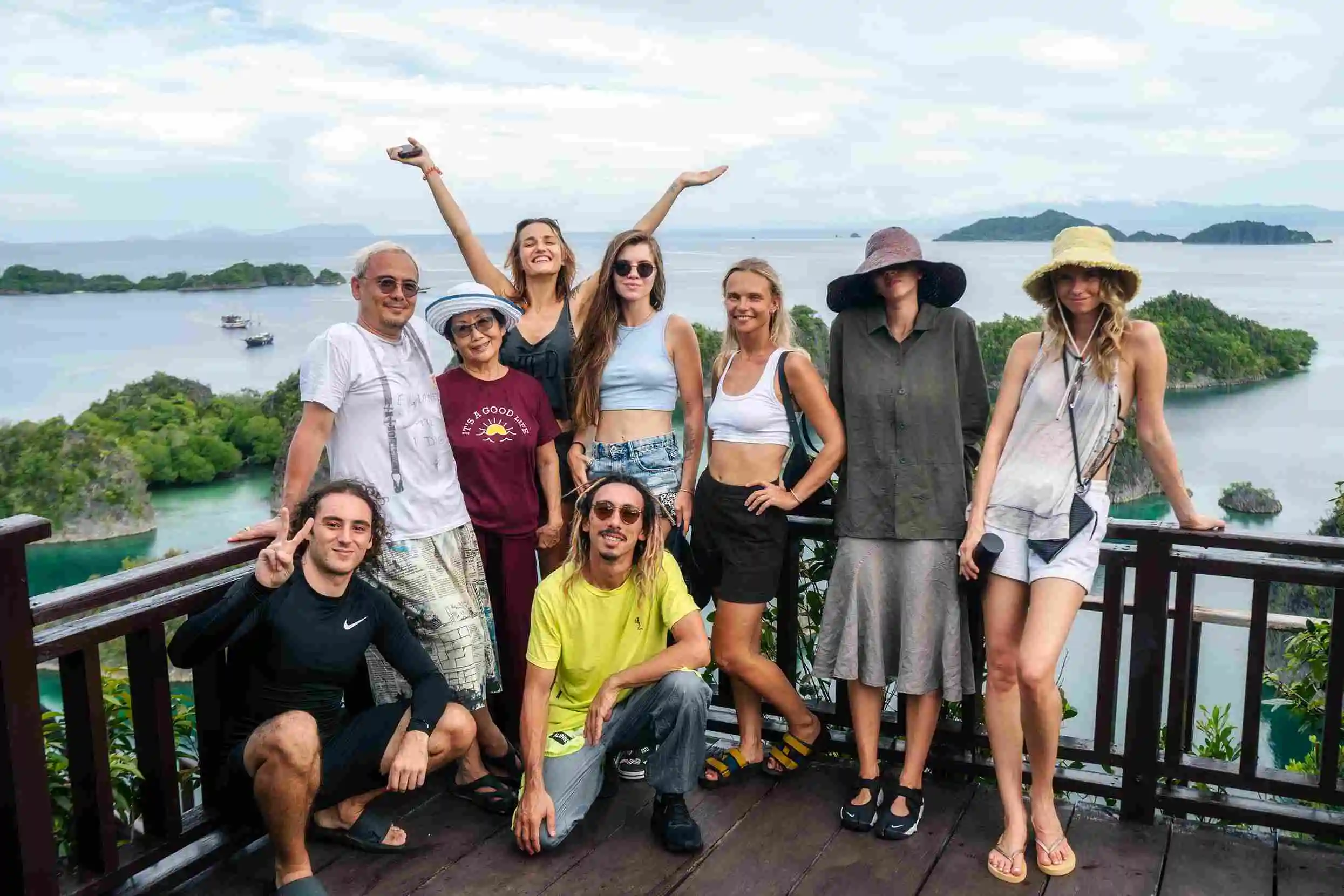 Sergei & Family at Raja Ampat