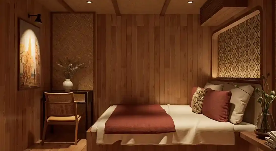 Tari Lower Cabin on Angelica Liveaboard | Phinisi Boat Charter