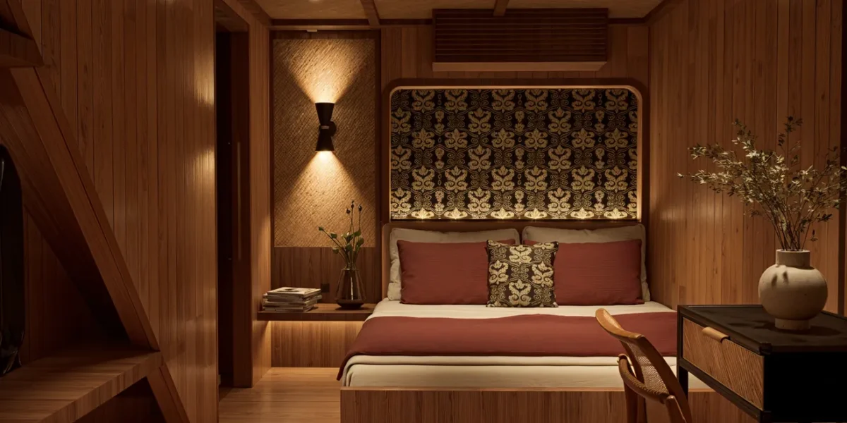 Tenun Lower Cabin on Angelica Liveaboard | Phinisi Boat Charter
